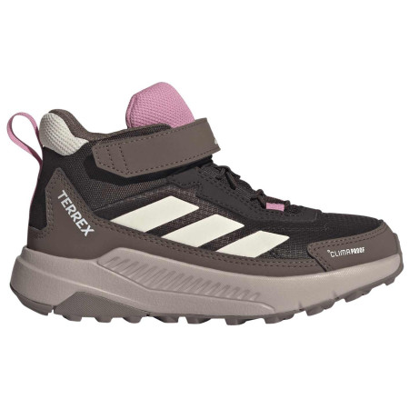 Дитяче взуття Adidas Terrex Anylander Mid Climaproof Brown коричневий Auco/Wonwhi/Earstr