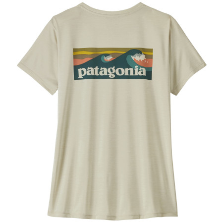 Жіноча футболка Patagonia Women's Capilene Cool Daily Shirt - Boardshort Logo