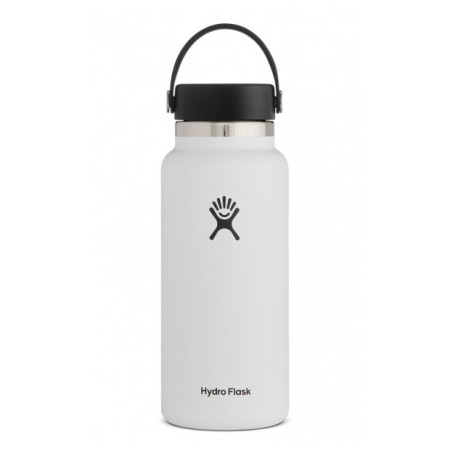 Термопляшка Hydro Flask Wide Mouth 32 oz білий White