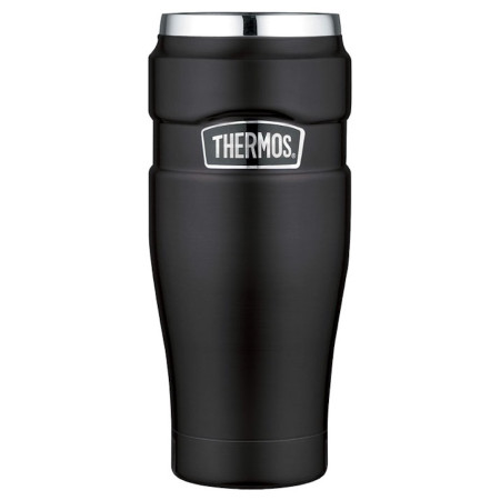 Vodotěsný termohrnek Thermos Style 470 ml matná černá Matně černá