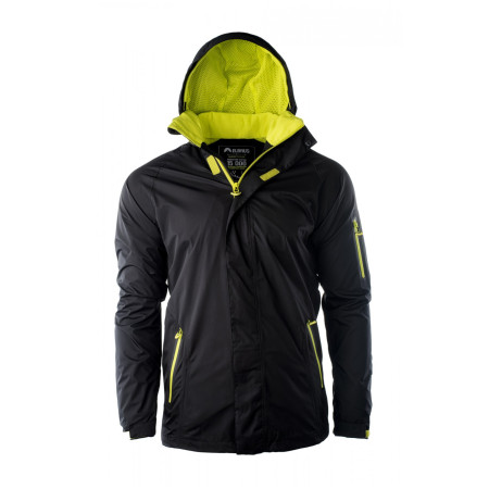 Чоловіча куртка Elbrus Messyn чорний Black/YellowGreen