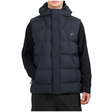 Чоловіча жилетка 4F Vest Jacket M379 чорний Deep Black