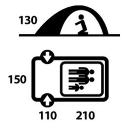 Намет Husky Felen 2-3