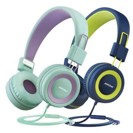 Навушники MPOW CH8 (duo pack) зелений/синій Green, blue