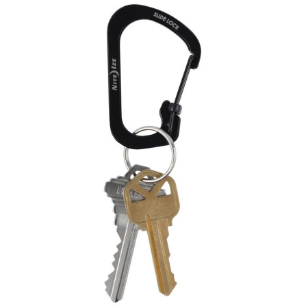 Допоміжний карабін Nite Ize SlideLock Stainless Steel
