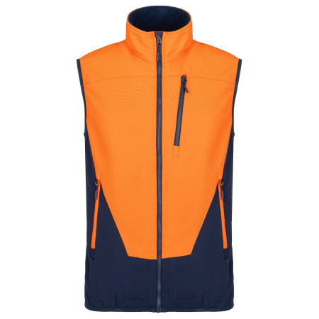 Чоловіча жилетка Loap Uristo синій/помаранчевий