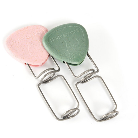 Opékací vidlice Light My Fire Grandpa's FireFork BIO 2-pack růžová/zelená sandygreen/dustypink