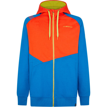 Pánská mikina La Sportiva Chilam Hoody M modrá/oranžová Neptune/Poppy
