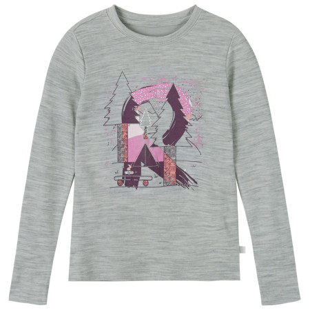 Дитяча футболка Reima Viluton сірий