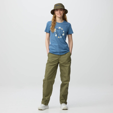 Жіноча футболка Fjällräven Fjällblomster Fox T-shirt W