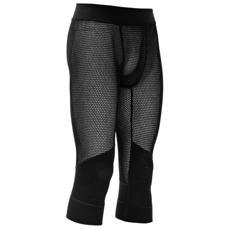 Чоловіча функціональна нижня білизна Devold Wool Mesh Pro 3/4 Longs Man чорний Black