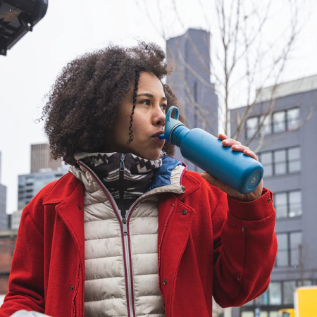 Пляшка з нержавіючої сталі Klean Kanteen Classic Narrow 18oz (w/Flip Seal Sport)