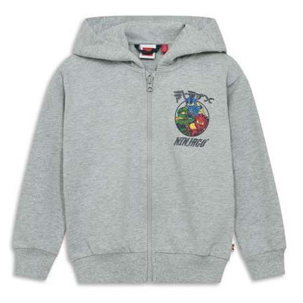 Дитяча толстовка Lego Wear Lwsian 601 Grey сірий Grey melange