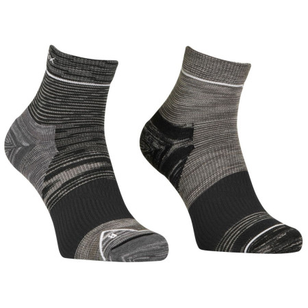 Чоловічі шкарпетки Ortovox Alpine Quarter Socks M чорний/сірий black raven