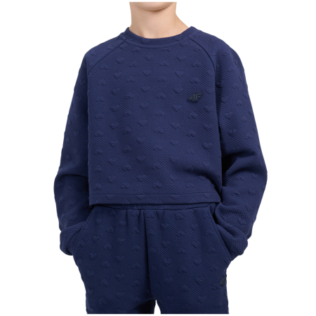 Дитяча толстовка 4F Sweatshirt F2768 Navy темно-синій Navy