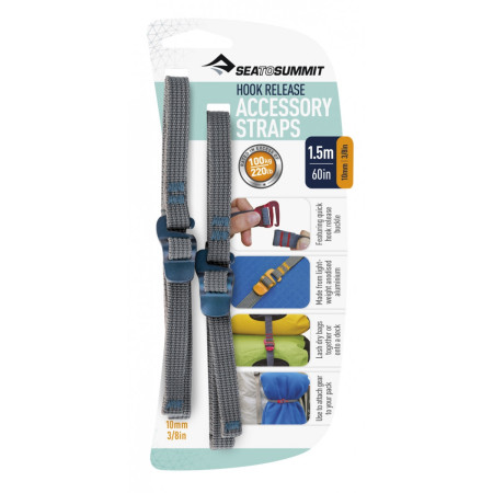 Компресійні стропи з гачком Sea to Summit Стяжний ремінь з гачком 1,5 m x 20 mm