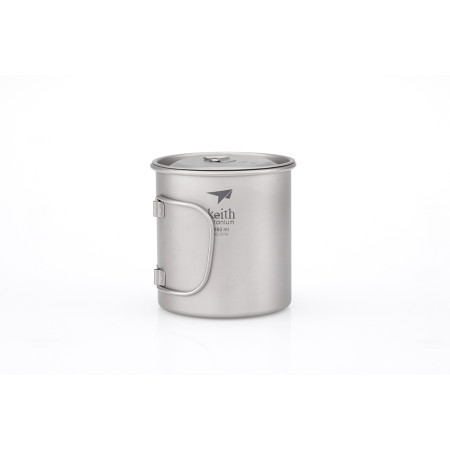 Hrnek Keith Titanium Single-Wall Titanium Mug 550 ml