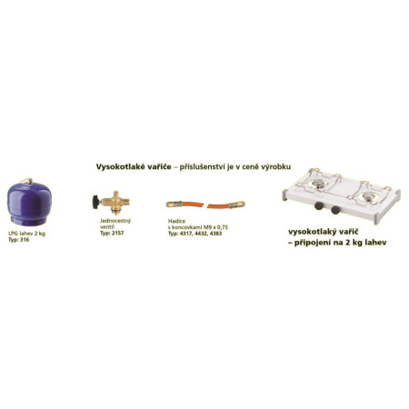 Кемпінговий пальник Meva Пальник Orlík тип 2319B