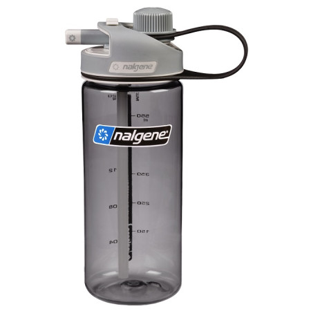 Пляшка Nalgene MultiDrink 20oz 600 ml сірий gray
