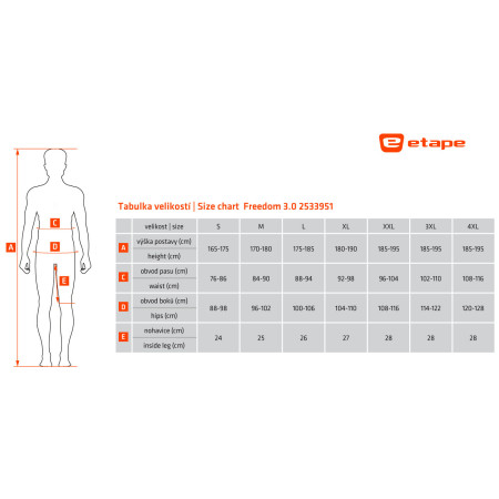 Чоловічі велосипедні шорти Etape Freedom 3.0