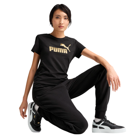 Жіноча футболка Puma ESS NO. 1 LOGO Metallic Tee