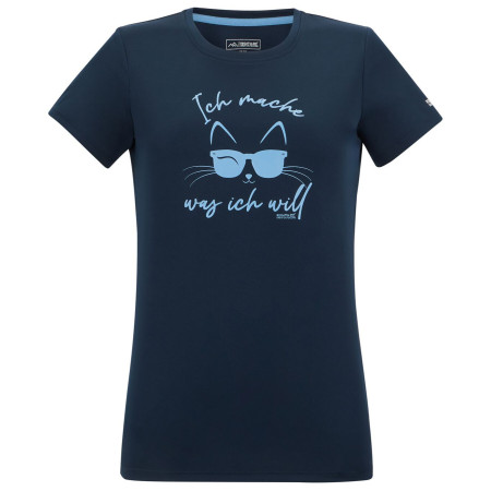 Жіноча футболка Regatta Women’s Fingal Slogan темно-синій Navy