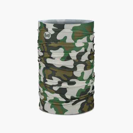 Багатофункціональний шарф Buff Coolnet UV+ зелений Enob Khaki