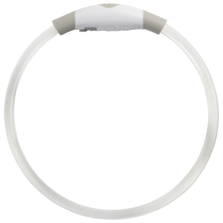 Світловий нашийник для собаки Nite Ize NiteHowl Mini LED білий Disc-O Select