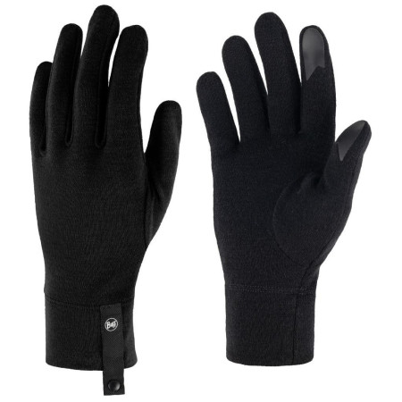 Рукавиці Buff Merino Midweight Gloves чорний Black
