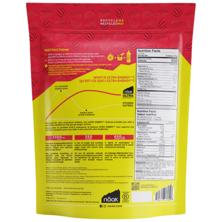 Енергетичний напій Näak Watermelon - Ultra Energy™ Drink Mix (720g)