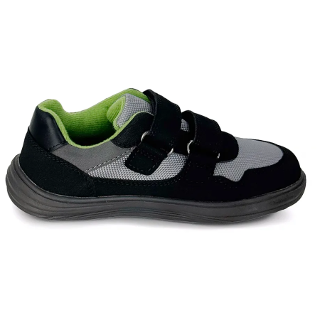 Дитяче взуття barefoot Bugga Safi Black чорний černá