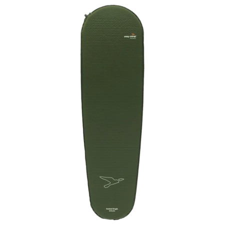 Самонадувний килимок Easy Camp Kestrel Mat Single 3.8 cm зелений