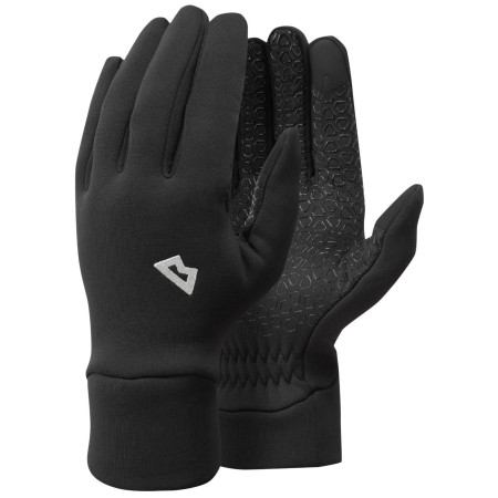 Чоловічі рукавички Mountain Equipment Stretch Fleece Grip Glove чорний Black