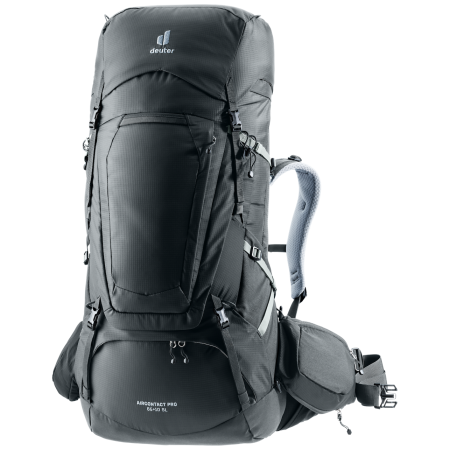 Жіночий туристичний рюкзак Deuter Aircontact Pro 65+10 SL чорний graphite