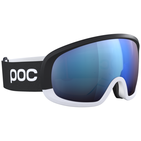Лижна маска POC Fovea Mid Race чорний/білий Uranium Black/Hydrogen White/Partly Sunny Blue ONE