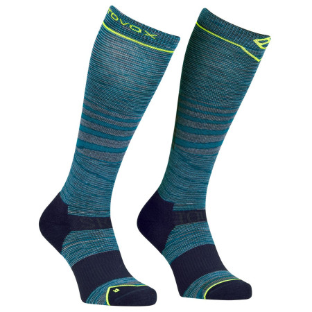 Чоловічі гетри Ortovox Ski Tour Lt Comp Long Socks M синій petrol blue blend