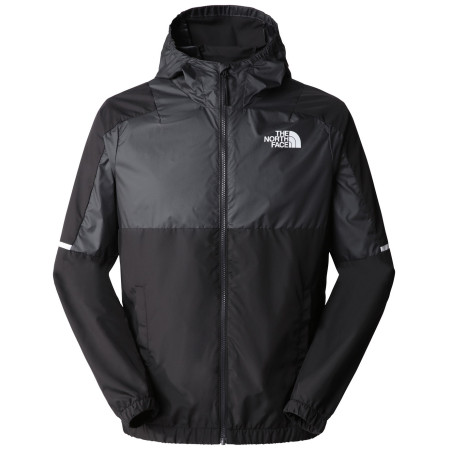 Чоловіча куртка The North Face Ma Wind Full Zip чорний/сірий