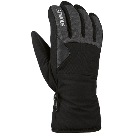 Чоловічі гірськолижні рукавички SnowLife Vivid DT Glove чорний/білий black/white