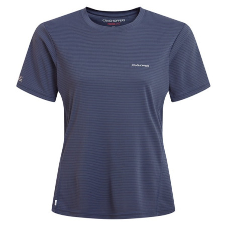 Жіноча функціональна футболка Craghoppers NosiLIfe SolarShield+ SS T-Shirt темно-сірий Anthracite