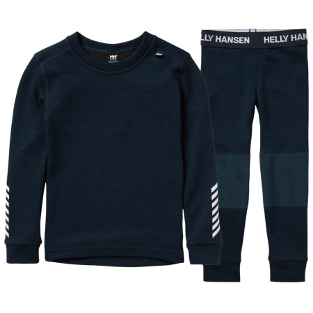 Дитячий функціональний комплект Helly Hansen K Lifa Merino Set Navy темно-синій 596 Navy