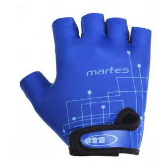 Велосипедні рукавички Martes Slay Gloves синій BLUE/BLACK