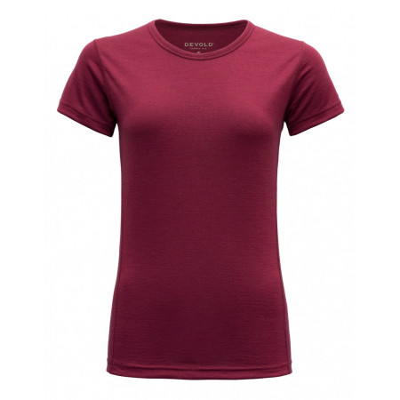 Жіноча футболка Devold Breeze Woman T-Shirt червоний
