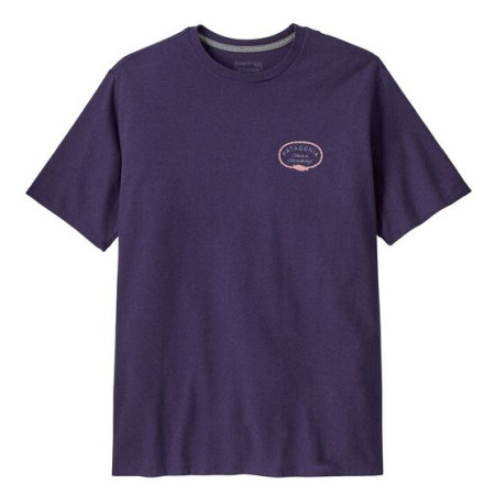 Чоловіча футболка Patagonia M's Clean Climb Roots Responsibili-Tee фіолетовий Plummet Purple
