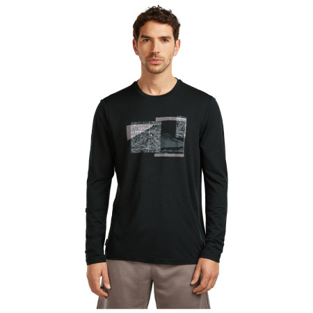 Чоловіча футболка Icebreaker Men Merino 150 Tech Lite LS Tee Peak Balance