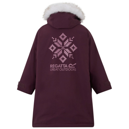 Дитяче водонепроникне пальто Regatta Junior Waterproof Changing Robe Pro Fig