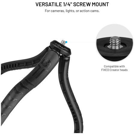 Штатив Fixed Creator Flexible Tripod with 1/4" phone holder (works with MagSafe)