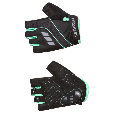 Велосипедні рукавички Progress R CALAMITA MITTS 37CO чорний/синій black / mint
