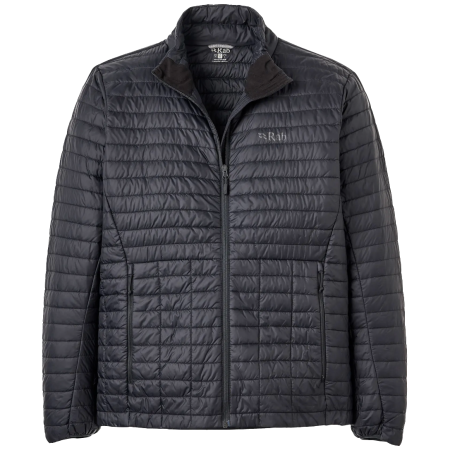 Чоловіча куртка Rab Microlighter Down Jacket чорний