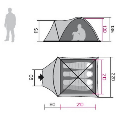 Намет Hannah Hover 4