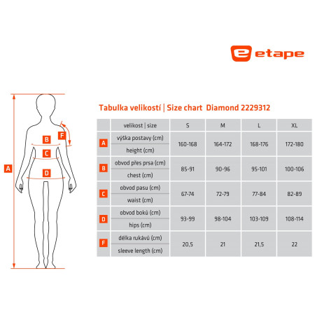 Жіноча велофутболка Etape Diamond